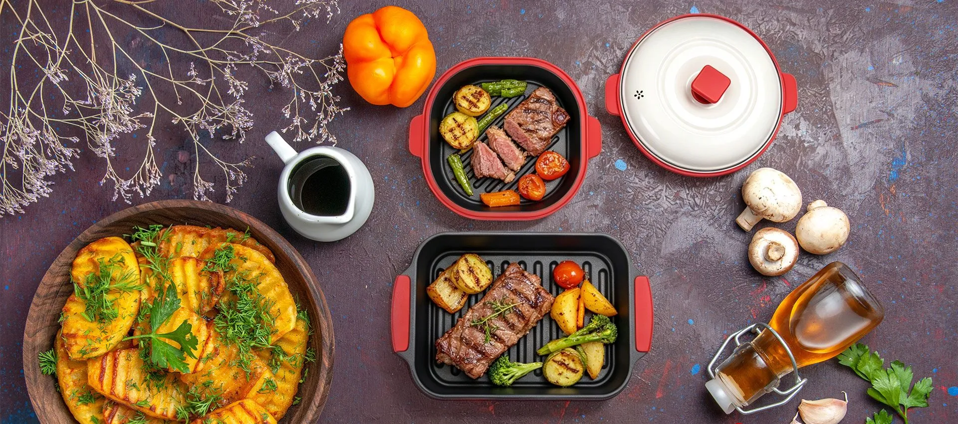 Betrouwbare Chinese leverancier van magnetrongrill met meerdere potten