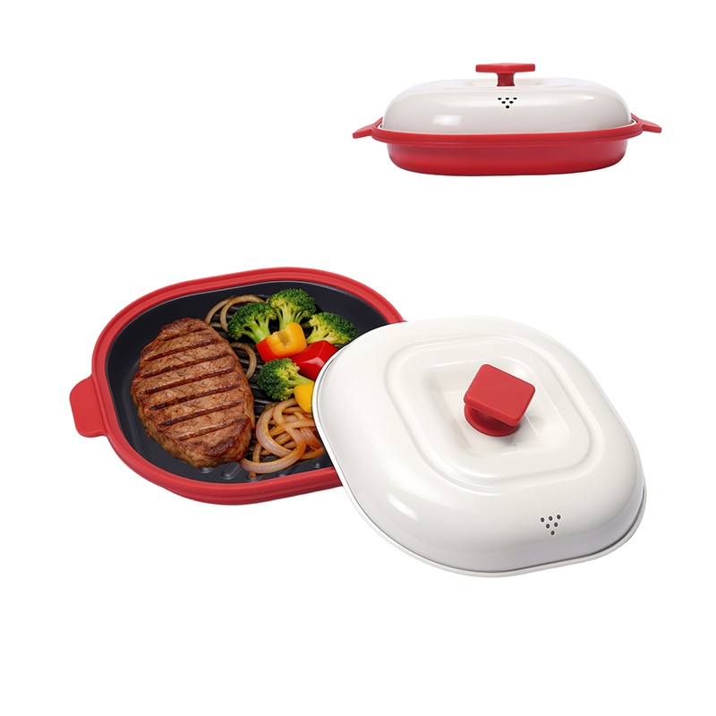Hoe maakt een magnetrongrill met meerdere potten met grote capaciteit het koken sneller en handiger?
